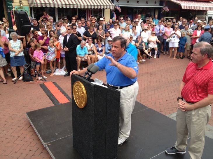 Christie in Cape May